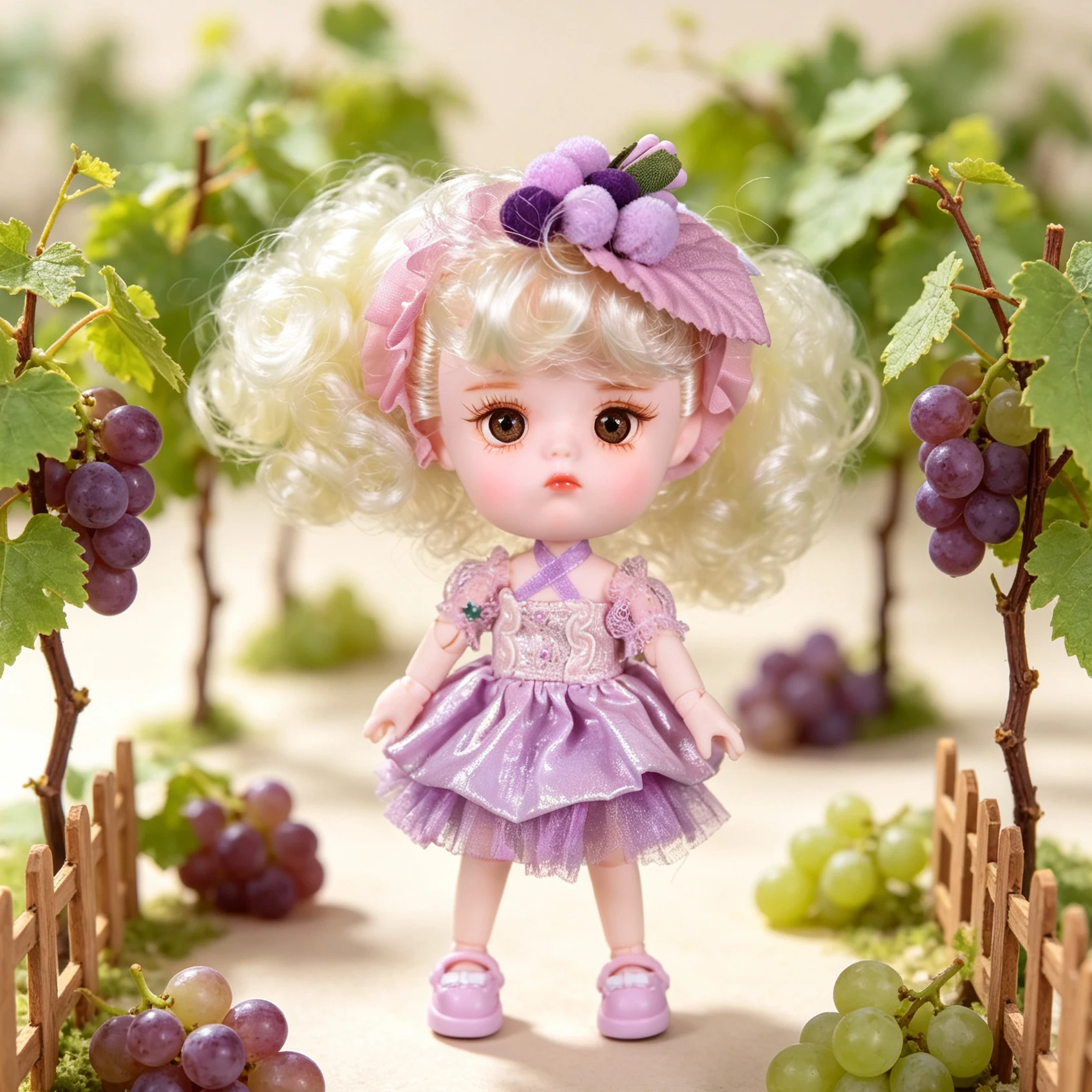 Фото Наряд DBS для куклы BJD DODO 1/8, одежда, платье, аксессуары №4