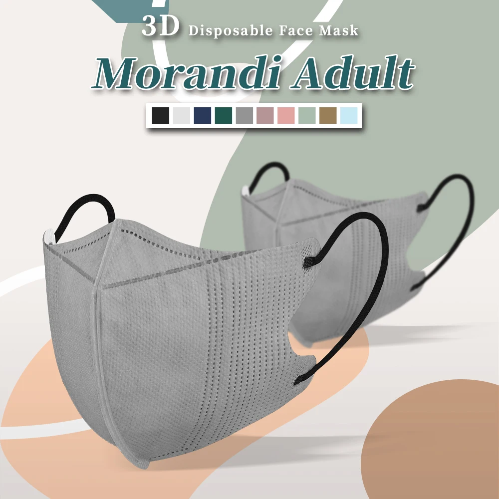 Маска 3D KN95 ffp2 маска для взрослых одноразовая лица 4 слоя многоразовые маски kn95