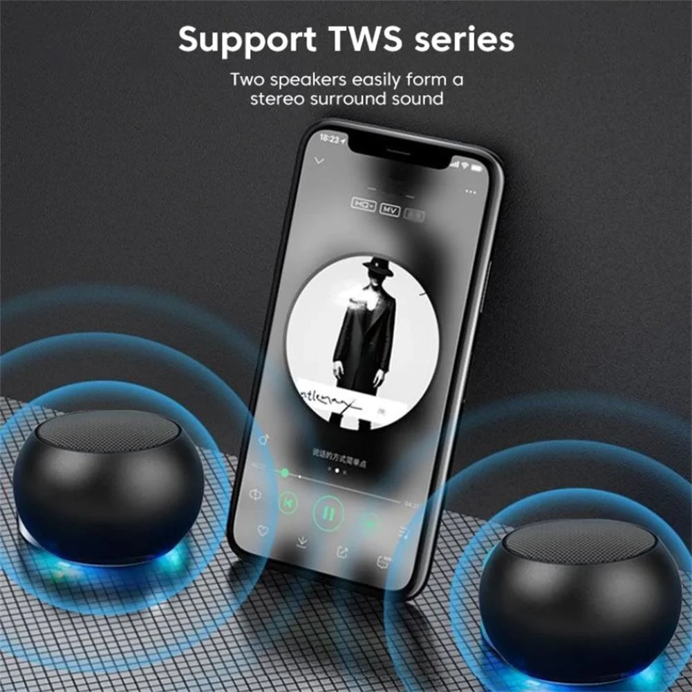 Mini Bluetooth-compatible Speakers Handfree Portable Cell Phone TWS Speaker For IPhone/Xiaomi Small Subwoofer Music Box Wireless enlarge