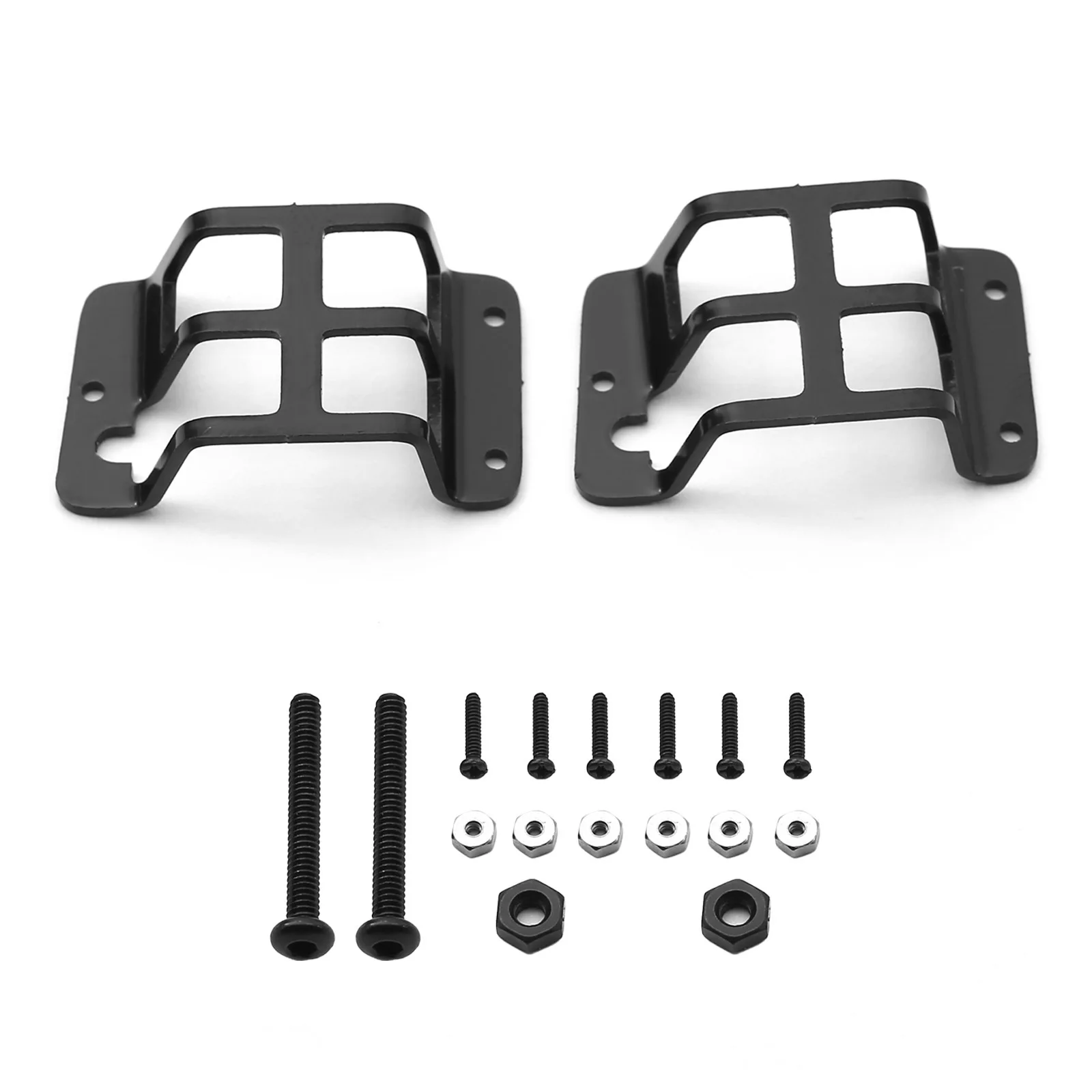 Металлический передний и задний абажур защита лампы Защитная крышка для Traxxas TRX4