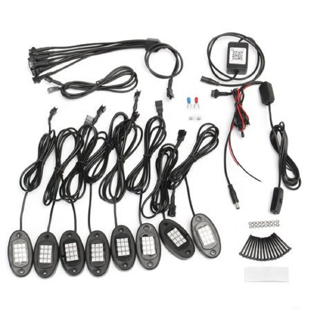 Разноцветные разноцветные фотообои с дистанционным управлением неоновые огни