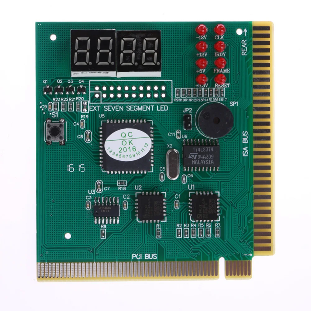 

Diagnostic Card 4-Digit PC Analyzer Diagnostic Post Card Motherboard Post Tester Indicator with LED LCD Display for mian board