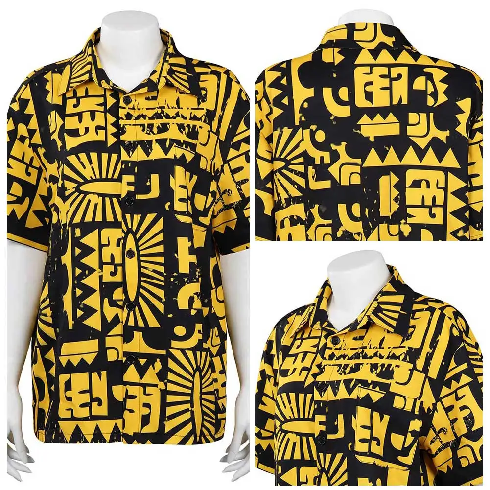 

Костюм для косплея «очень странные дела» сезон 4 (2022) 11 Одиннадцать, гавайская рубашка, летняя рубашка с коротким рукавом, карнавал на Хэллоу...
