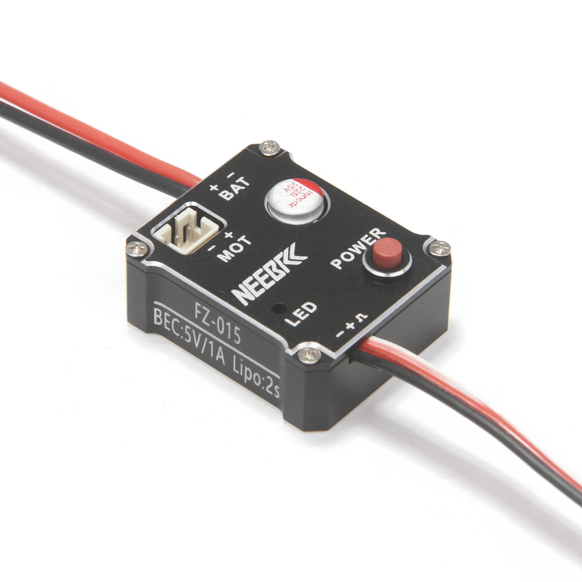 Фото NEEBRC 15A Матовый бесщеточный регулятор скорости ESC 25A 5 В/1 А BEC 2S для мини-автомобиля 1/24 1/18 FMS SCX24 Trx4m 180 1212 1224 Motor №2