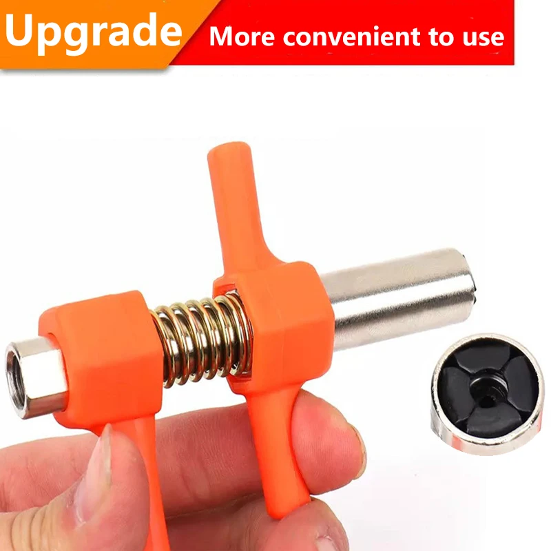 

Grease Gun Coupler Lock Pliers Zerk Coupler Fitting 10,000 PSI 1/8 Inch NPT Upgraded Clip-off High Pressure Grease Couple Tool
