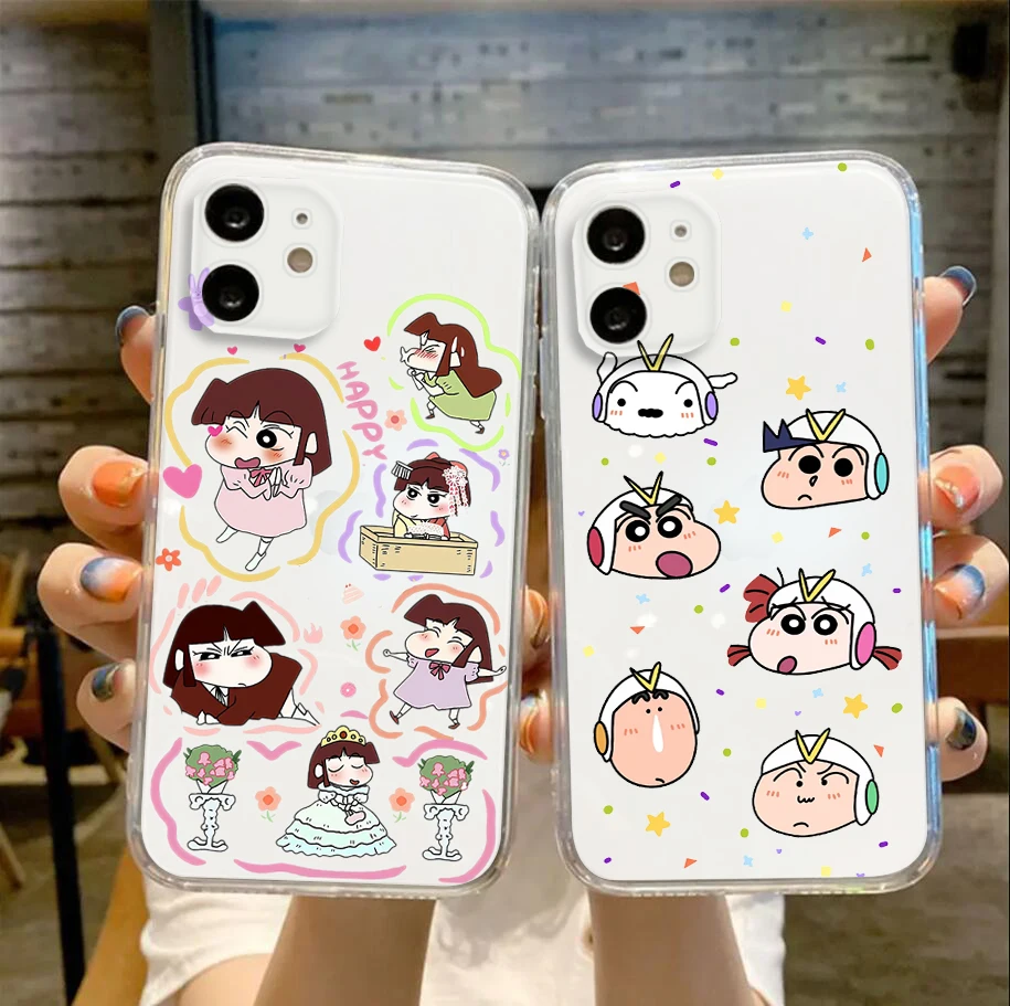 B13 Мягкий чехол Crayon Shin Chan для Redmi Note 11S 10 9 POWER Xiaomi Mi 10T 11 11T Pro F1 A3 Poco M3 M4 X3 NFC