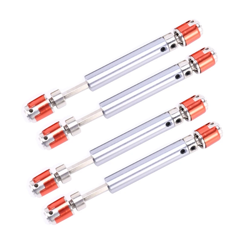 

4 шт. передний и задний приводной вал, ведущая ось для 1/10 Rc Rock Crawler Car Axial Scx10 D90