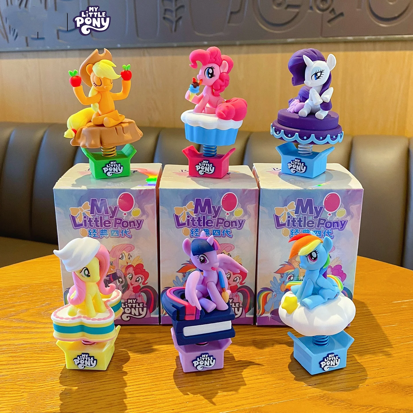 Фото Горячая новинка: Коллекционные фигурки My Little Pony Classic Series, персонажи мультфильмов, подвижные фигурки-шейкеры, подарок для детей №4
