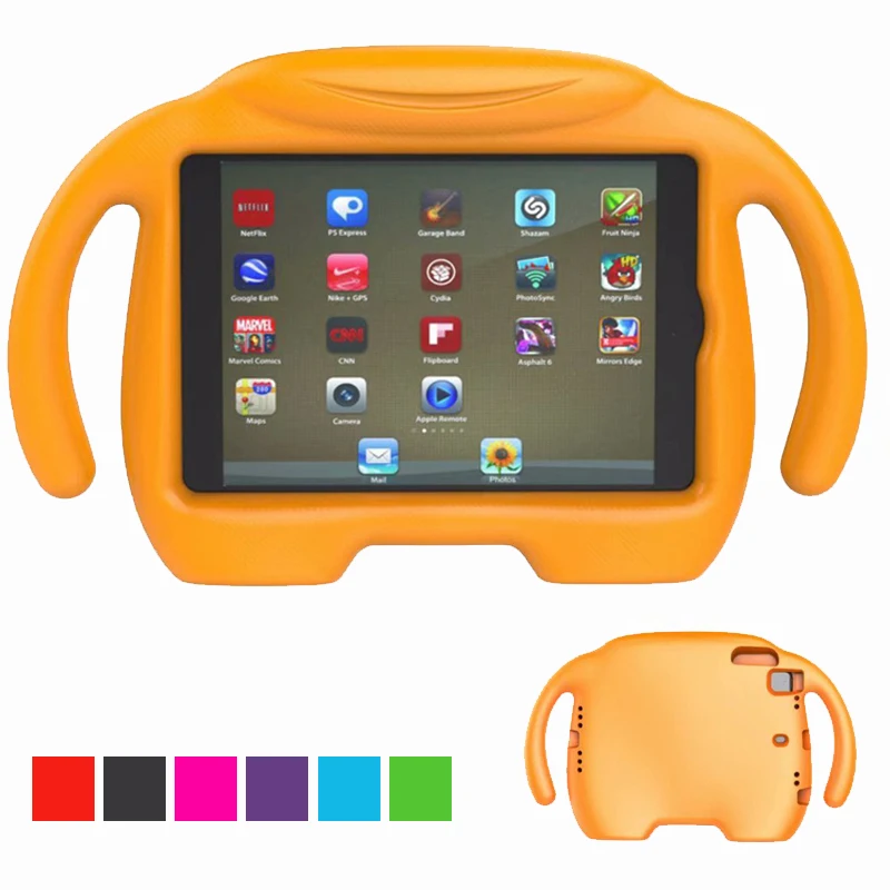 Для IPad Mini 1/2/3 Retina детский безопасный Чехол фирмы EVA ударопрочный - Цена: 