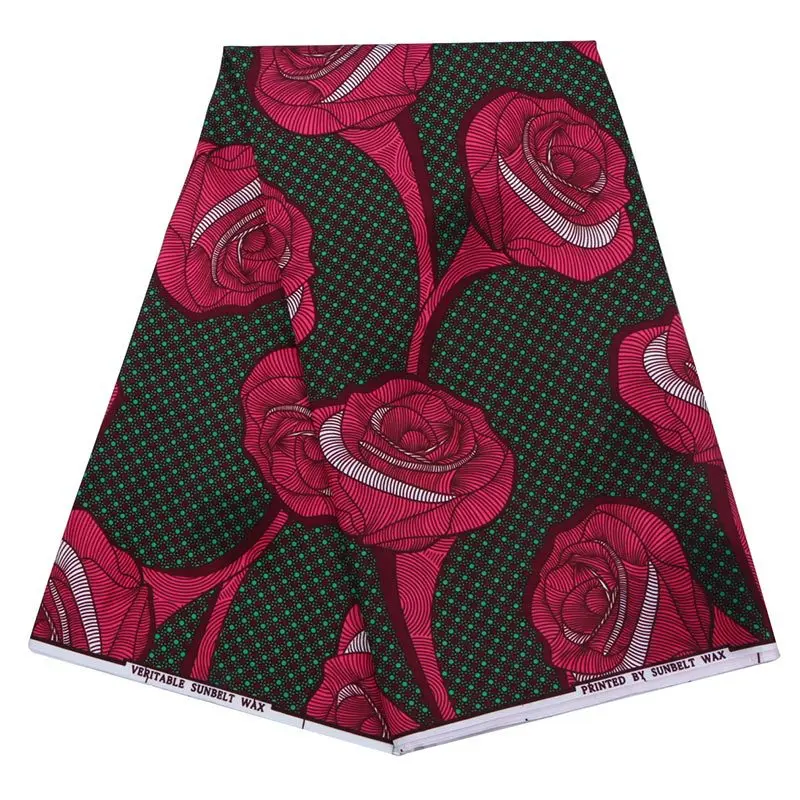 

6 ярдов, полиэфирная африканская ткань, Африканский геометрический узор, двусторонняя ткань с принтом, африканская традиционная ткань для о...