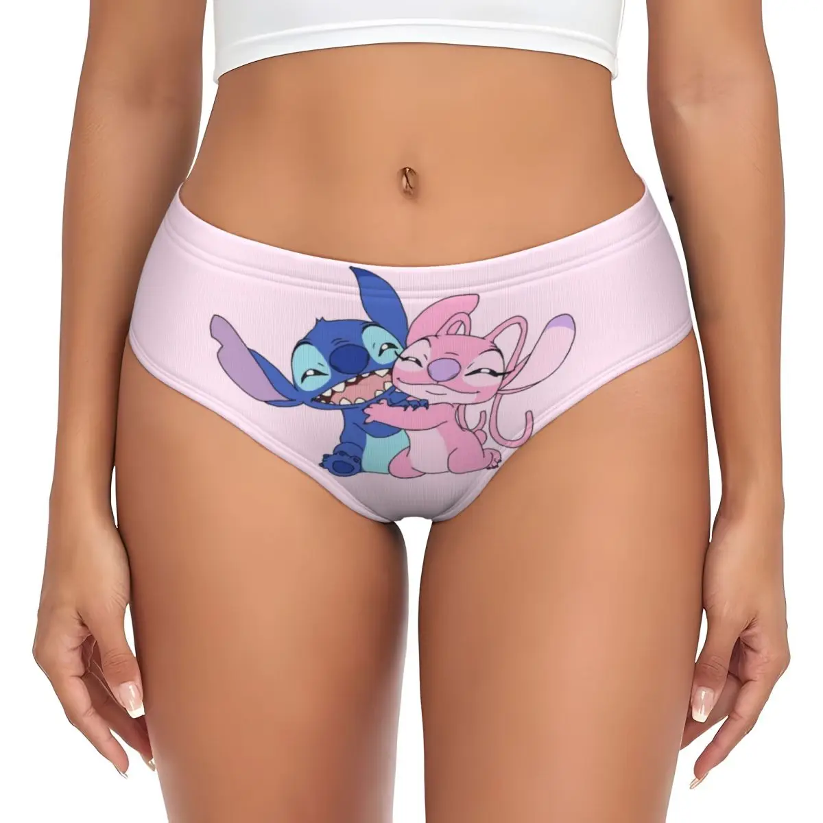 Женские трусики Лило и Стич на заказ нижнее белье женские удобные трусы Disney