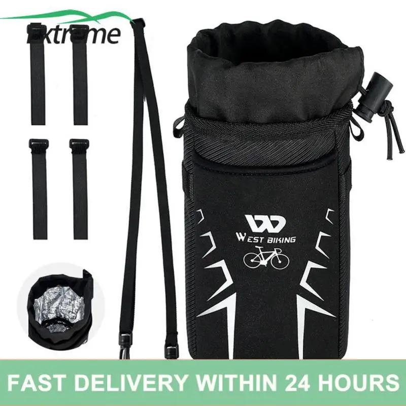 

Reflective Pattern Hanging Sack Shoulder Strap Cold Hiking Backpack Polyester Sling Backpack Cycling Equipment Removable