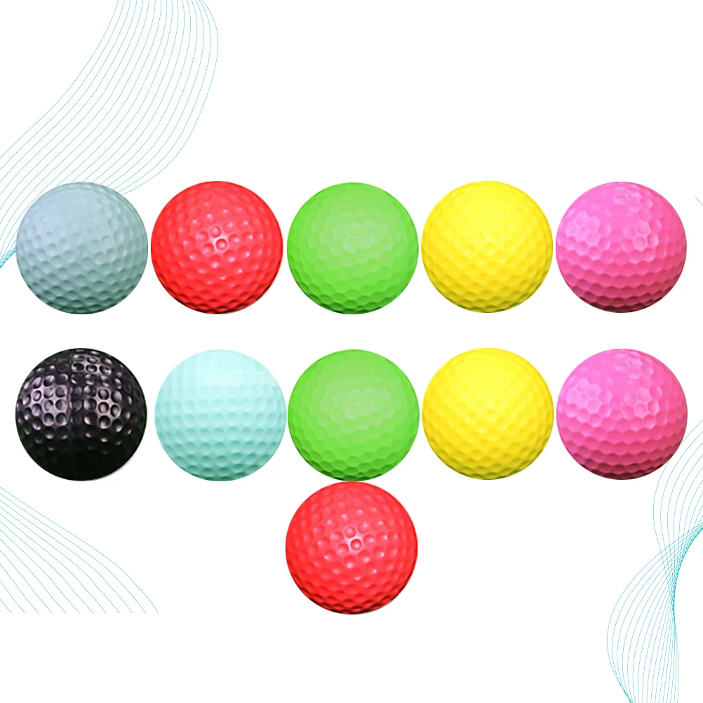 

11pcs PU Sponge Balls Training Ball Funny Ball Toy Indoor Practice Balls