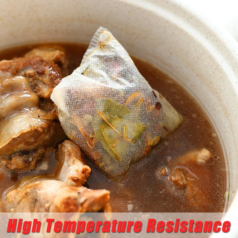 Одноразовые чайные пакетики 5-100 шт. фильтрующие для заварки чая со шнурком с