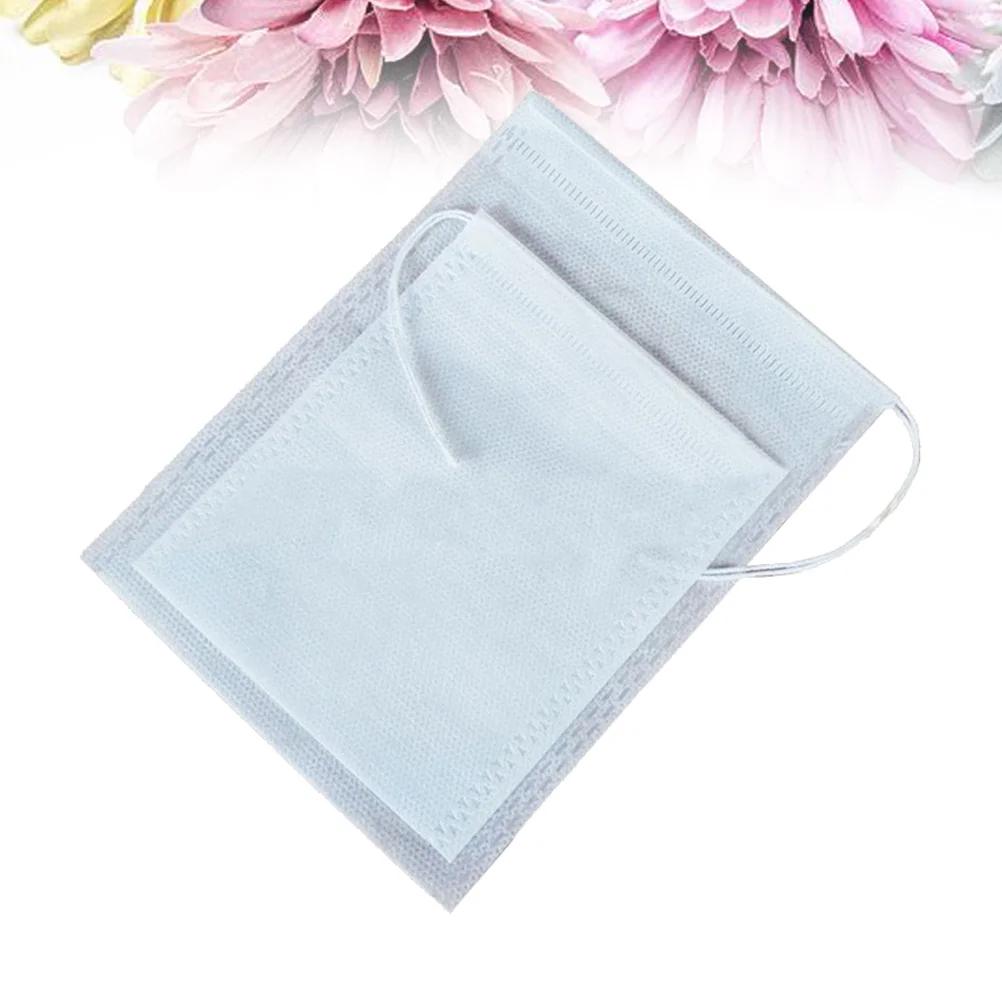 10x12 см нетканые одноразовые чайные пакетики чайная посуда фильтр на шнурке