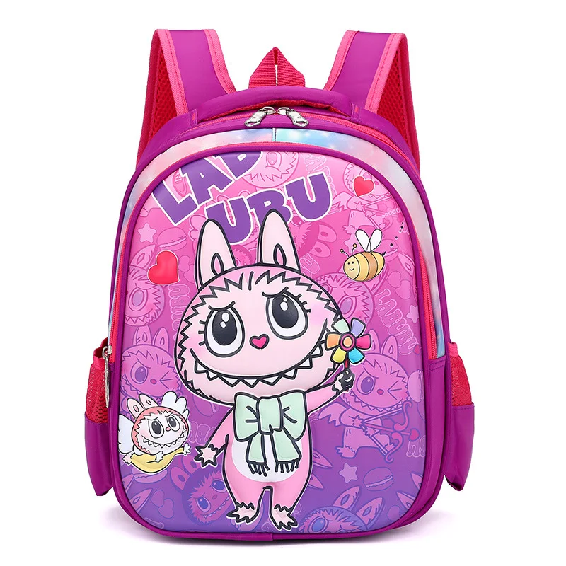 Новый подарочный рюкзак Kuromi Labubu для учащихся начальной школы ультра легкий с