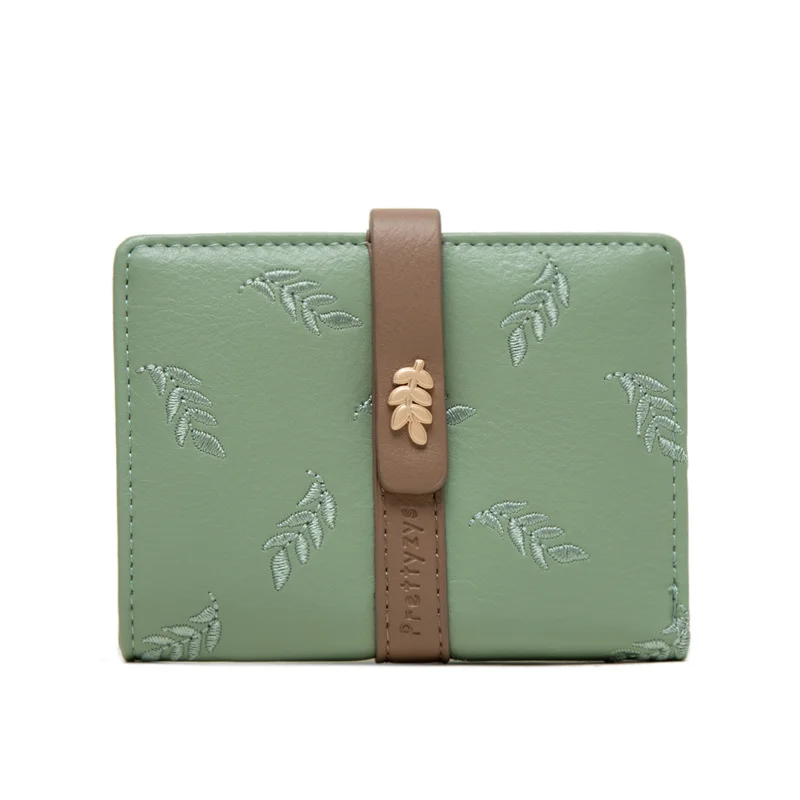 

Новый женский короткий кошелек и версия, Женский кошелек с двумя складками и застежкой-молнией, кошелек Zero