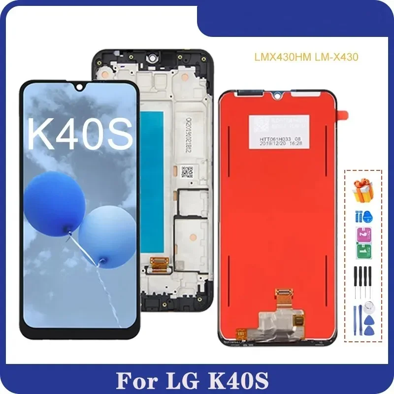 Высокое качество для LG K40S X430 LM-X430 X430EMW ЖК-дисплей с сенсорным экраном и