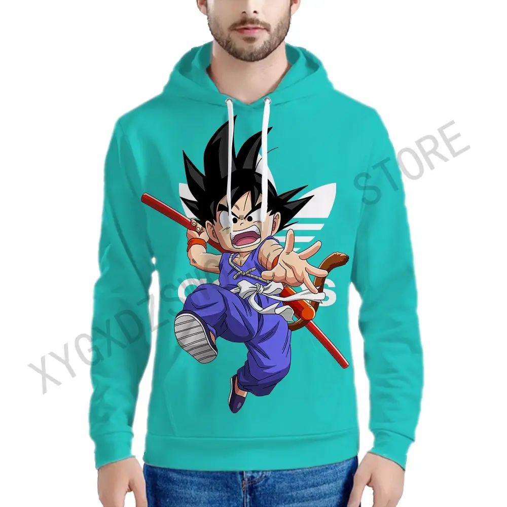 

Harajuku Style Man Hoodie Mens Hoodies Spring/Summer Men Vegeta Essentials Hoody Party Anime Goku Clothes Dragon Ball Z Hoodie