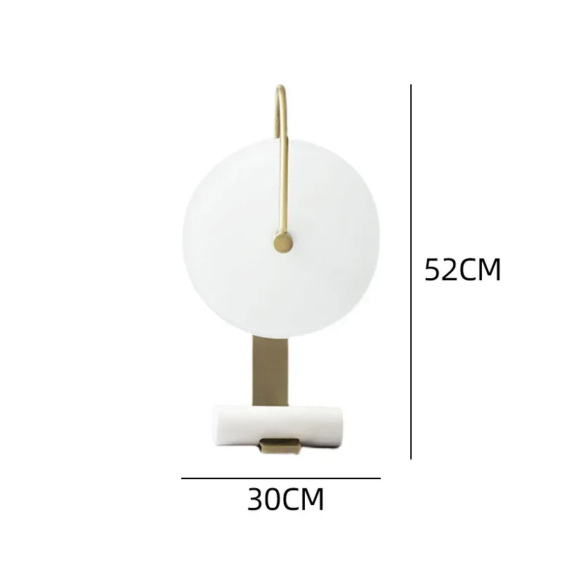 Роскошная настольная лампа в скандинавском стиле современный простой дизайн
