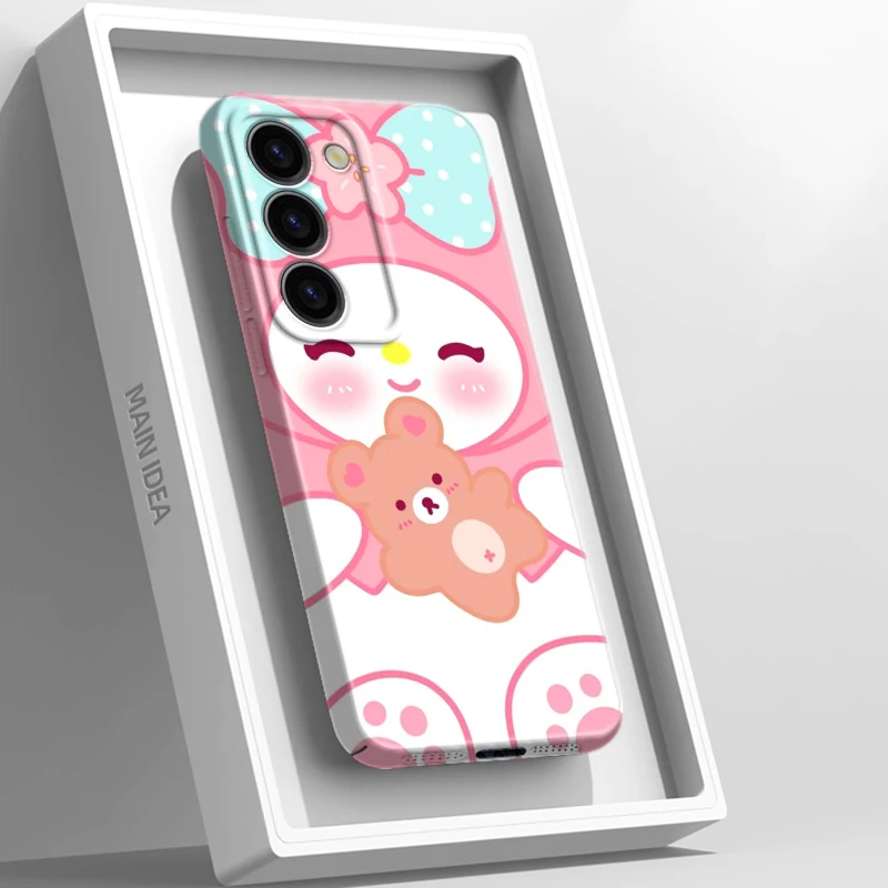 

Sanrio Kulomi Melody Cartoon Film Funda Phone Case For Samsung Galaxy S23 S22 S21 Pro Plus Ultra A03 5G Back Feilin Hard Cover