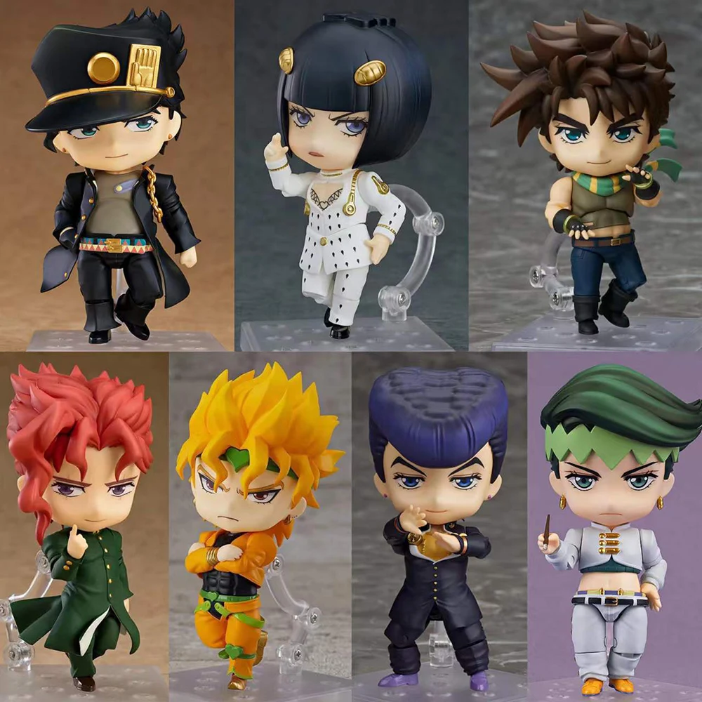 

2022 Newest Anime Figure JoJo's Bizarre Adventure Dio Brando Joseph Joestar Higashikata Josuke Action Figure Model Toys Hobbies