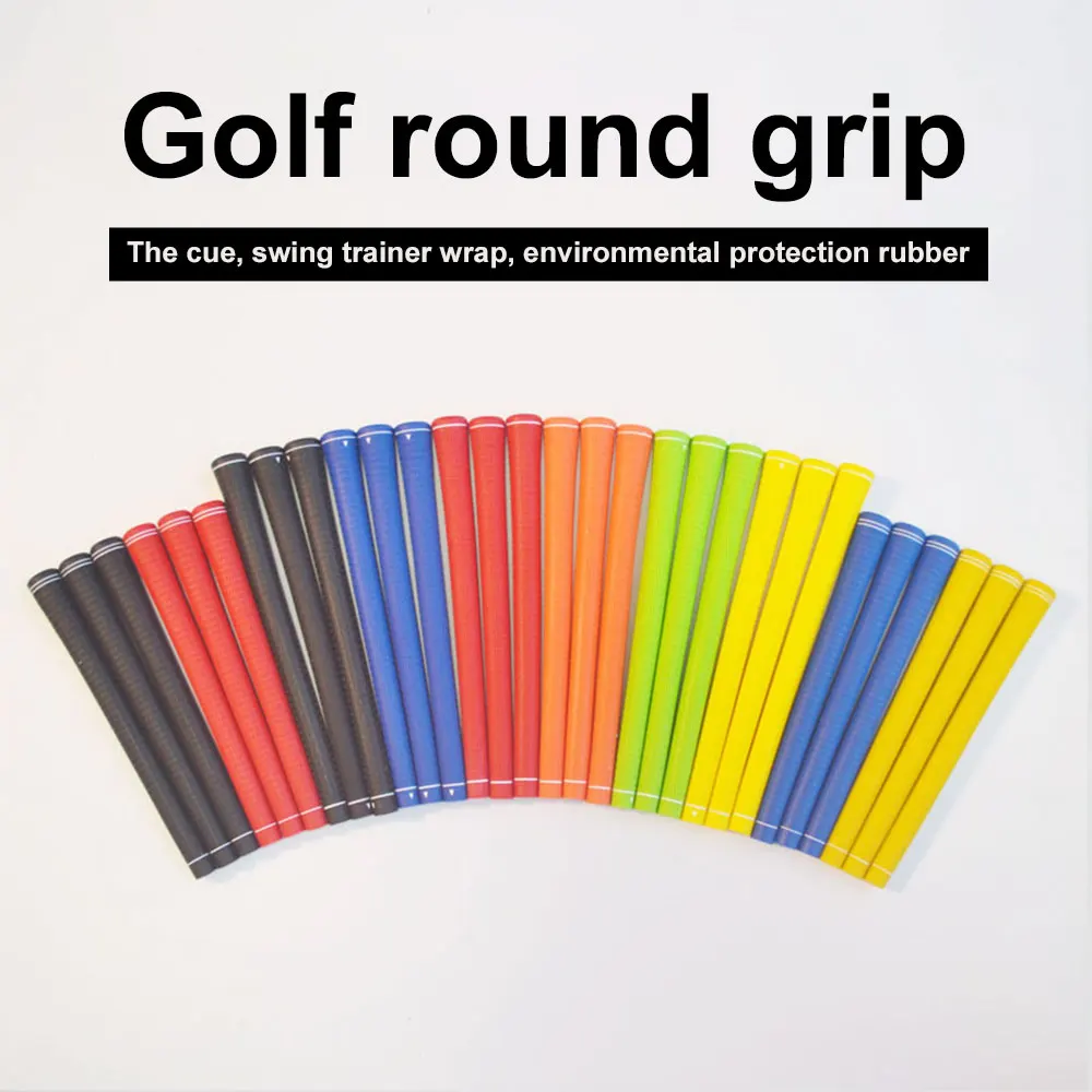 

5PCS Golf Grips Long Short Choice Universal Rubber Golf Grips Golf Traninning Anti Slip Grip Golf Club Head Covers Putter Grip