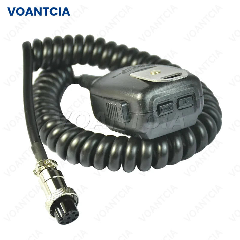 8-контактный ручной плечевой круглый микрофон динамик PTT для Kenwood TS-480HX TM-241 TS-990S