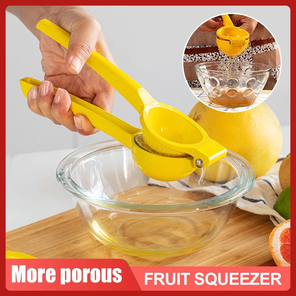 

Aluminum Alloy Lemon Lime Squeezer, Stainless Steel Manual Citrus Press Juicer, Hand Press Juicier Fresh Fruit Tool Kitchen Tool