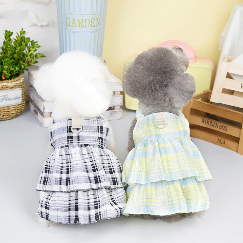 

Dog Dress Summer Puppy Cat Teddy Small Dog Clothes Tutu Skirt Chihuahua Pomeranian Maltese Costume Pet Clothing Princess Dresses