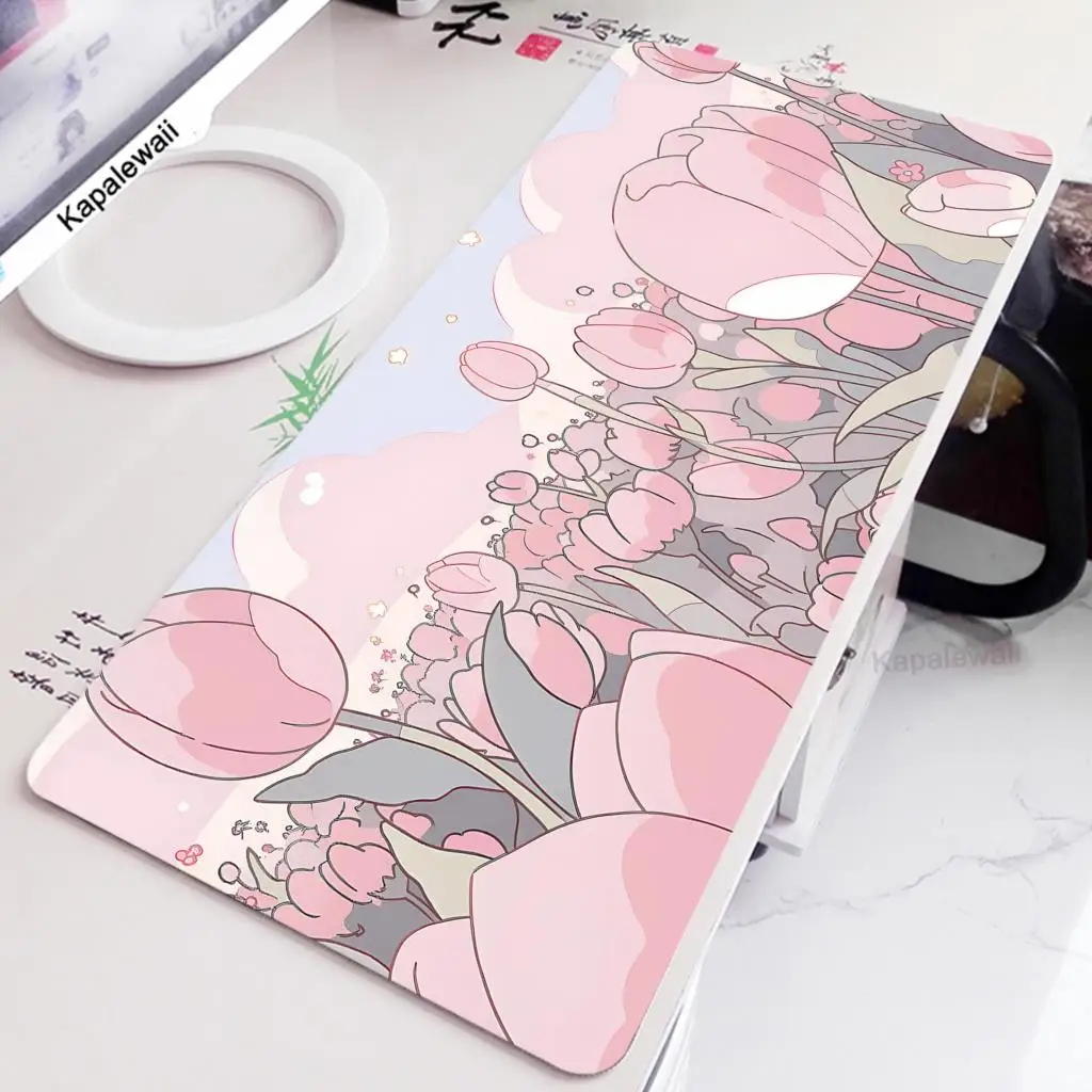 

Computer Gamer Mouse Pad Anime Kawaii Cute Office Carpet XXL Gamer Speed Accessories Keyboard Pads XXL 900x400mm Mousepad