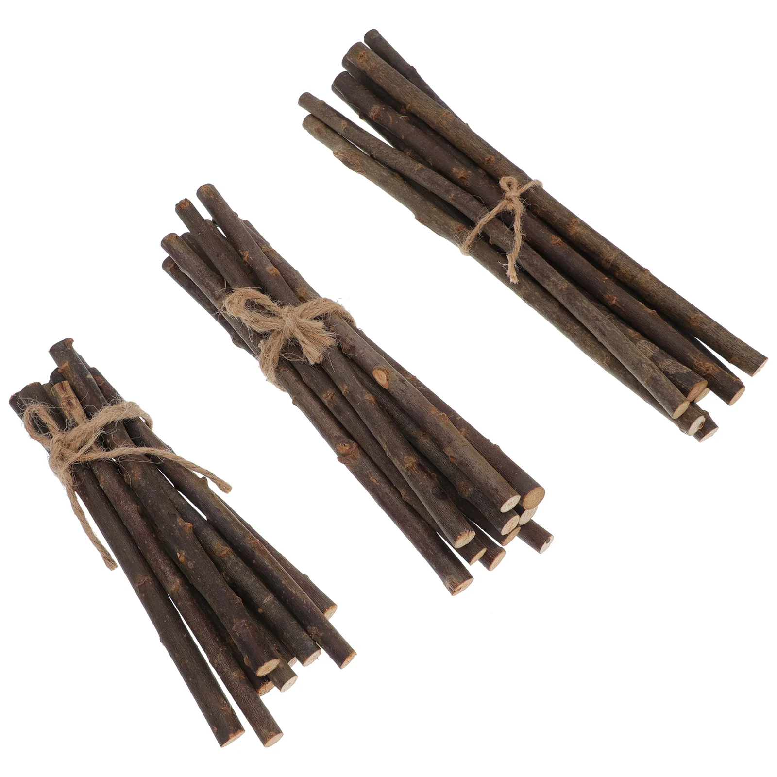 

30pcs Exquisite Wood Stick DIY Accessory Practical Multipurpose DIY Wood Stick DIY Twig Accessory