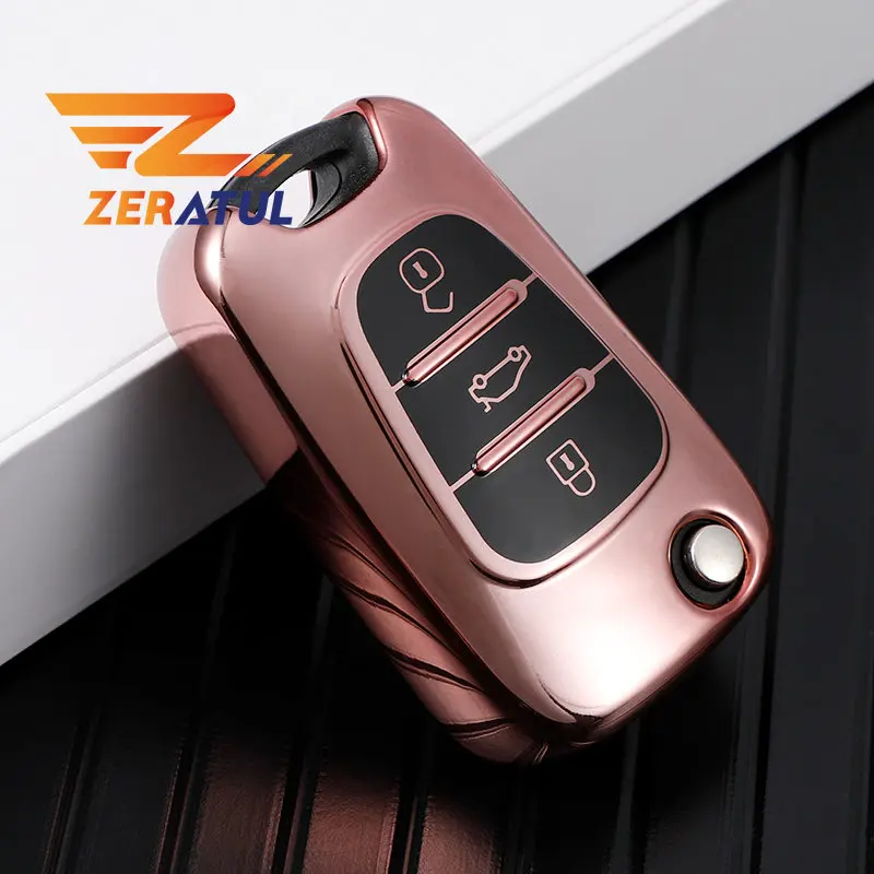 

Чехол для автомобильного ключа из ТПУ для Hyundai Elantra Accent i20 i30 ix35 для KIA Rio 3 Soul Optima Ceed K2 K5 Cerato Sportage