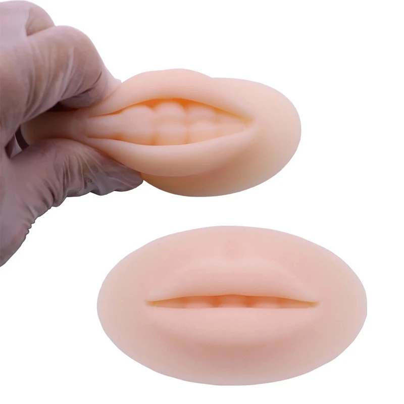 

1 шт., силиконовые Румяна для губ, микроблейдинг