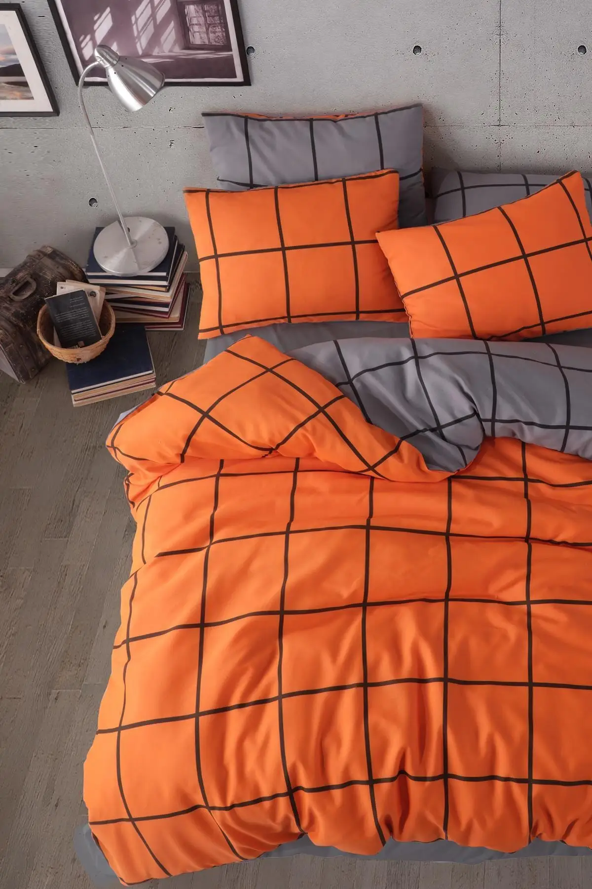 Двойной индивидуальный Çarşafsız Ranforce комплект пододеяльников housse de couette