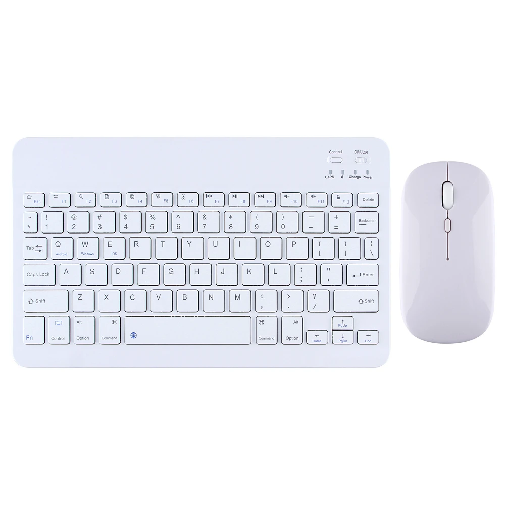 

iPad Air Pro 11 Bluetooth Wireless Keyboard Mouse Russian French Hebrew Spanish Korean For Android IOS Windows Phone Tablet