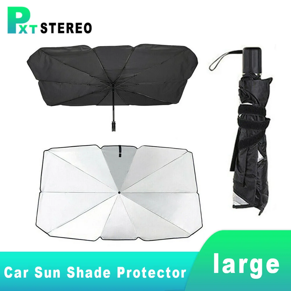 

Car Sun Shade Protector Parasol Auto Front Window Sunshade Covers Car Sun Protector Interior Windshield Protection Accessories