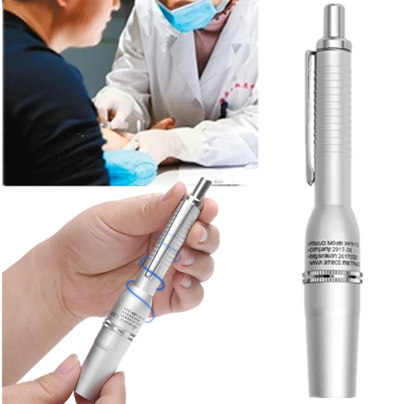 

Medical Professional Hospital Diabetic Testing 3 Holes Acupuncture&Cupping Therapy Blood Lancing PenBlood-letting Pen