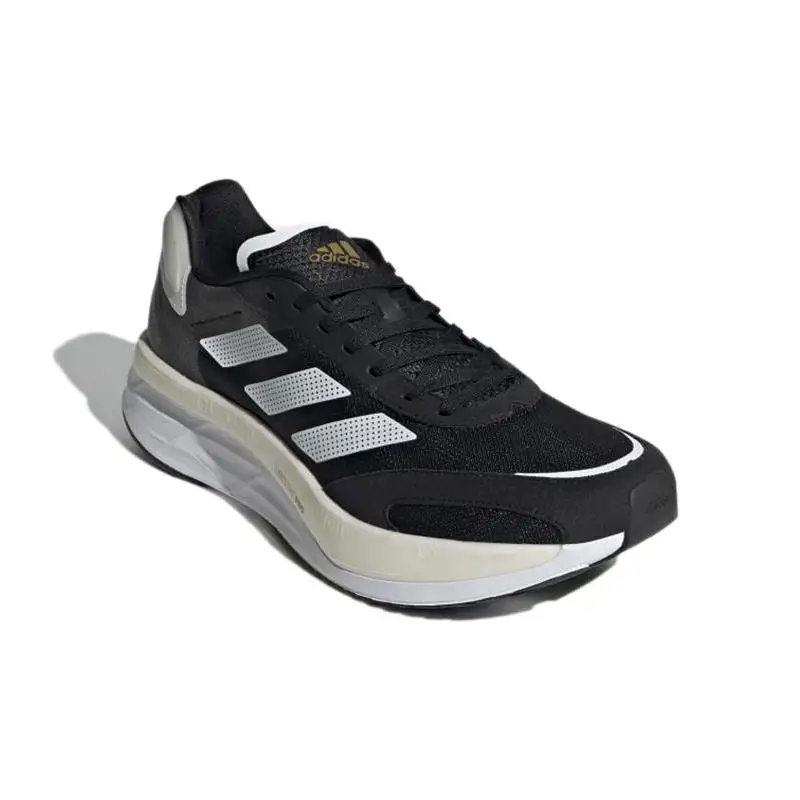 Adidas Adizero Boston 10. Черно-белые кроссовки H67513