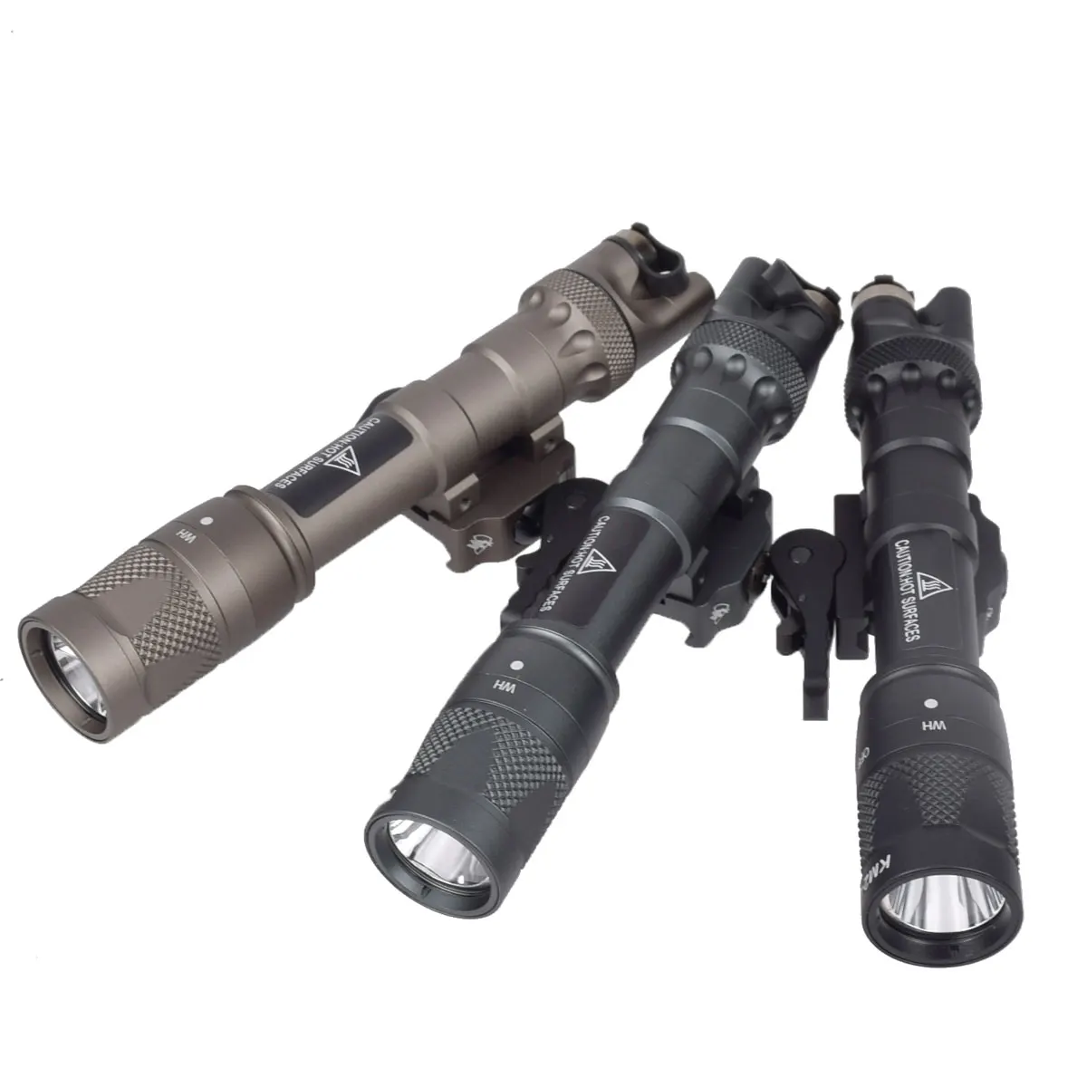 Tactical M323V IR Flashlight 500 Lumen White LED Light & IR Infrared Output Hunting Scout Light with Remote Switch and QD Mount