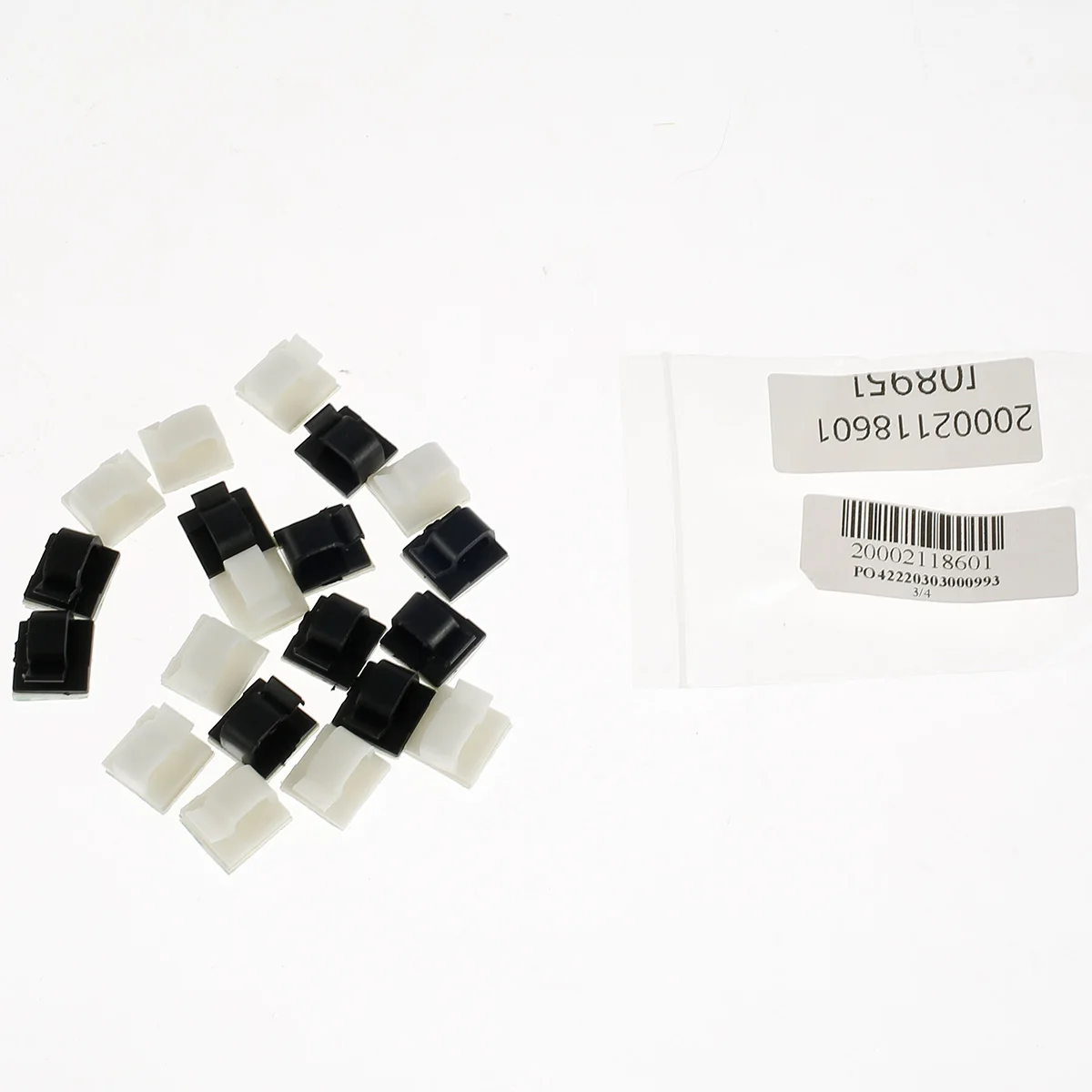 

20 шт., самоклеящиеся зажимы для кабелей