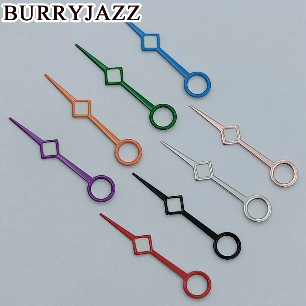 Часы BURRYJAZZ NH34 GMT Серебристые розовые золотистые черные красные синие зеленые