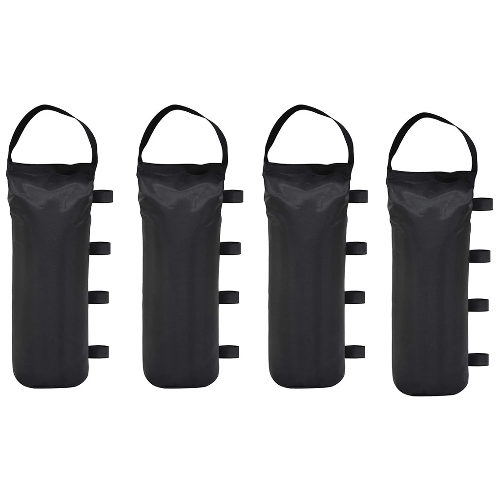 

4pcs Outdoor Camping Tent Fixing Sandbag Leggings Accessories Instant Canopy Sand Bags Waterproof Empty Patio Umbrella Weights