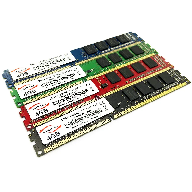 Оперативная память DDR3 4 Гб 1600 1333 МГц для настольного компьютера 240pin 4G модуль DIMM Ram |