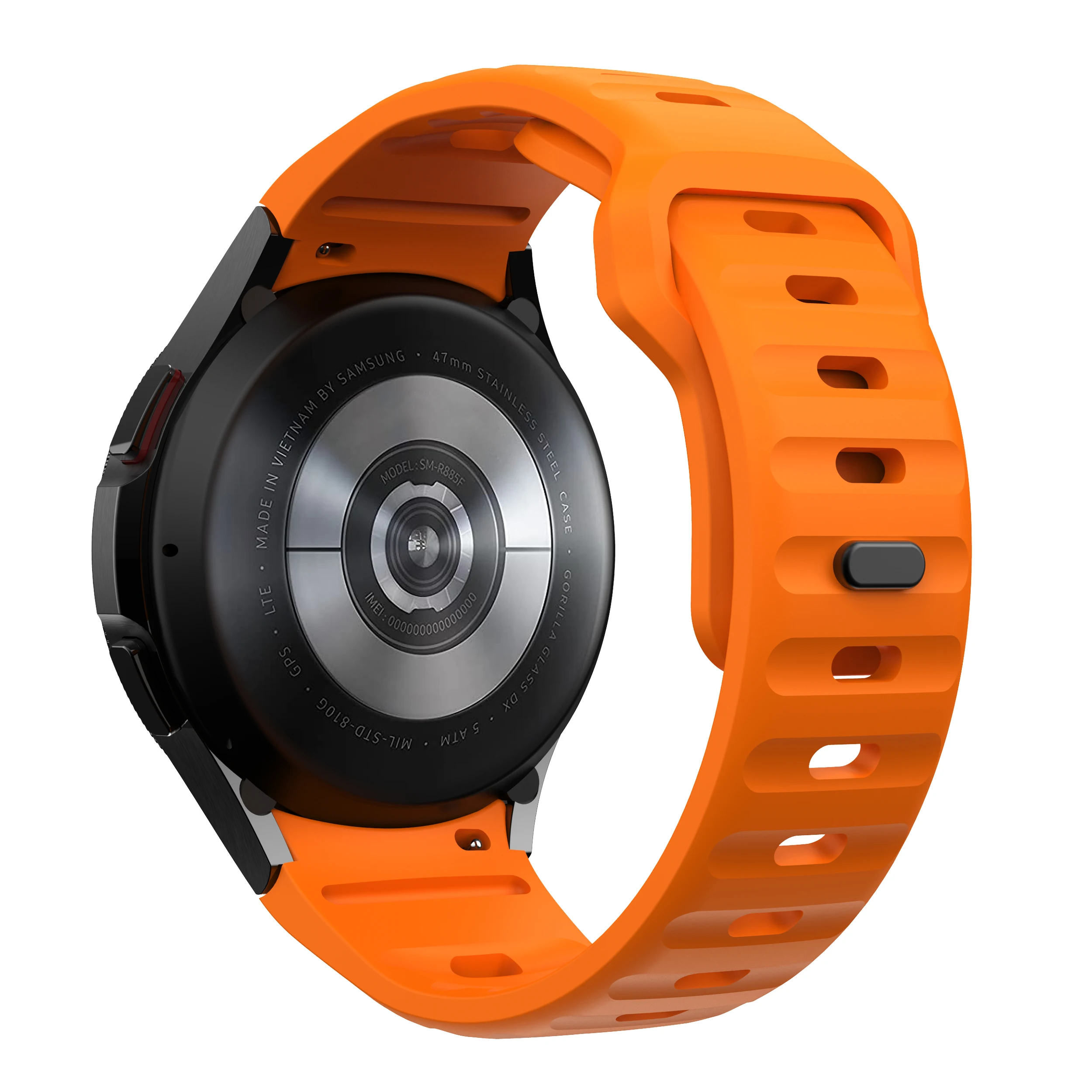 Фото Смарт-часы для Samsung Galaxy Watch 7 Band FE 6 4 Classic 5 pro 44 мм 40 мм, силиконовый спортивный браслет Correa, ремешок Galaxy Watch 7 №3
