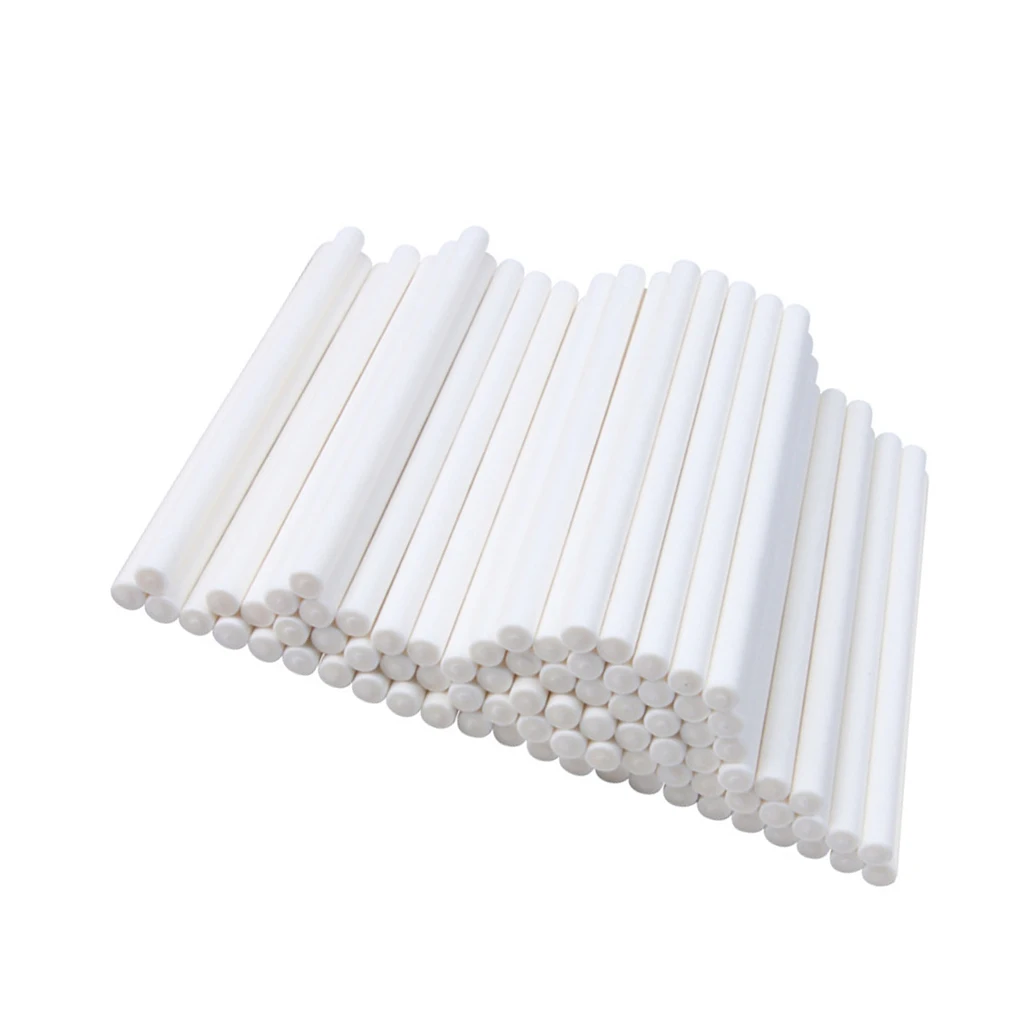 

100 шт./компл. палочки для леденцов, Бумажные палочки для пищевых продуктов, стержни для выпечки тортов, конфет, шоколада, сахара, 15 см