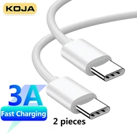 usb c cable 3a 60w pd usb type c fast charging data cord qc3 0 for macbook ipad xiaomi 11 samsung s21 huawei mobile phone wire