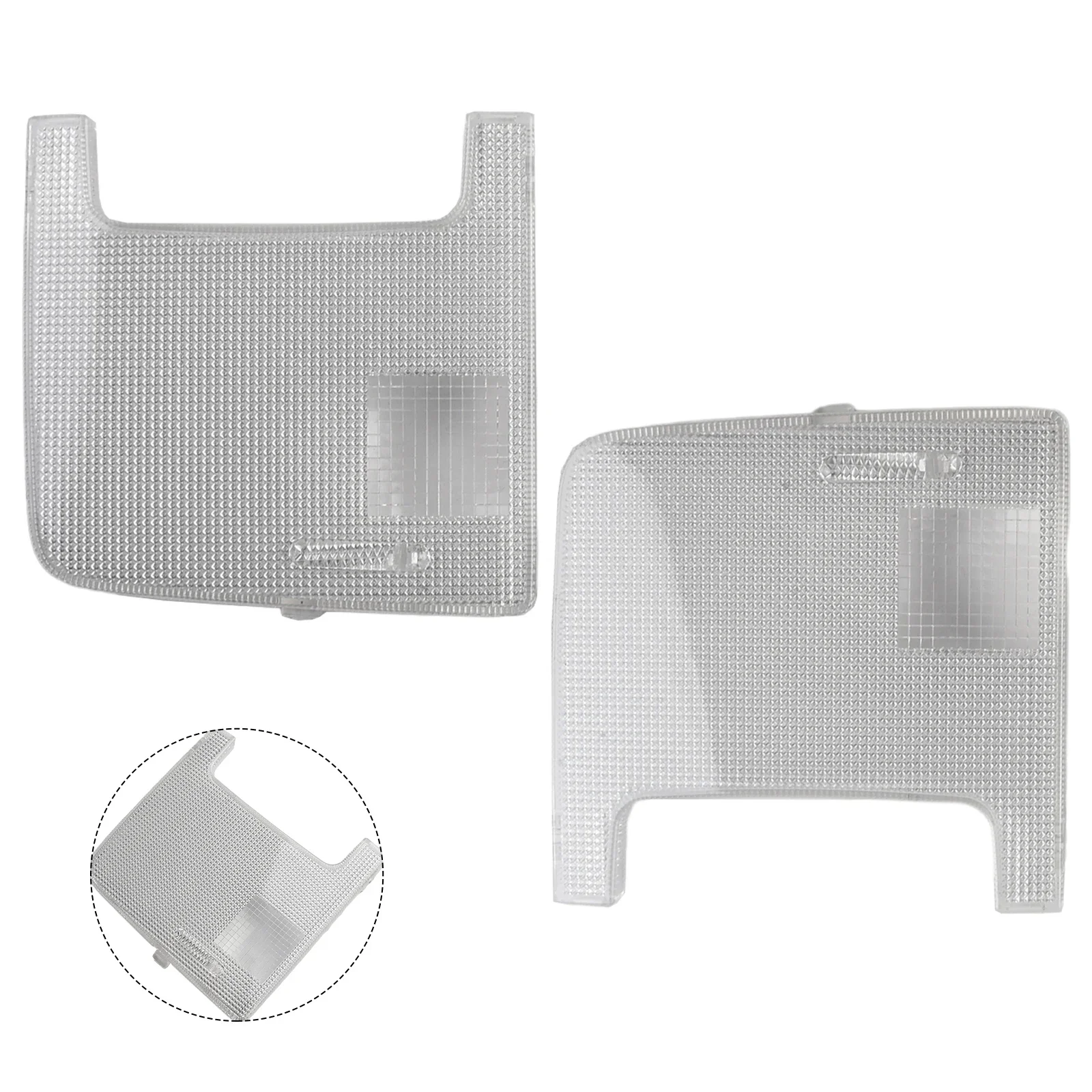 1 пара автомобильных ламп на крыше прозрачная крышка объектива для TOYOTA RAV4 06-12