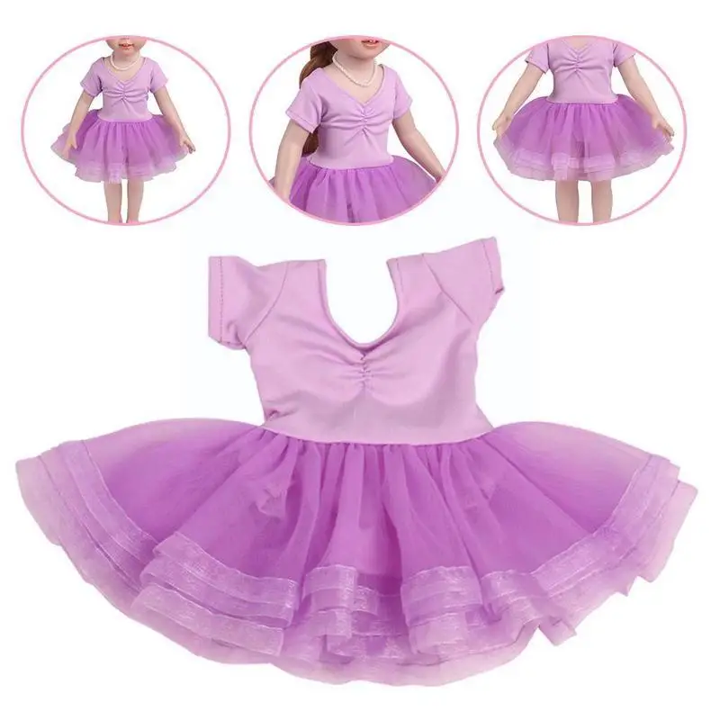 

Разноцветная модная юбка для девушек 18 дюймов балетная юбка платье Лидер продаж игрушка Принцесса аксессуары Новинка W2r2