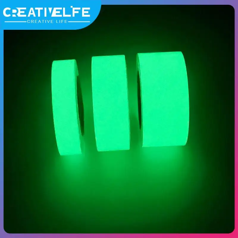

Ornamental Luminous Safety Warning Adhesive Foldable Fluorescent Fluorescent Sticker Cautionary Luminous Safety Tape Convenient